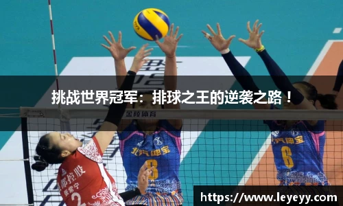 挑战世界冠军：排球之王的逆袭之路 !